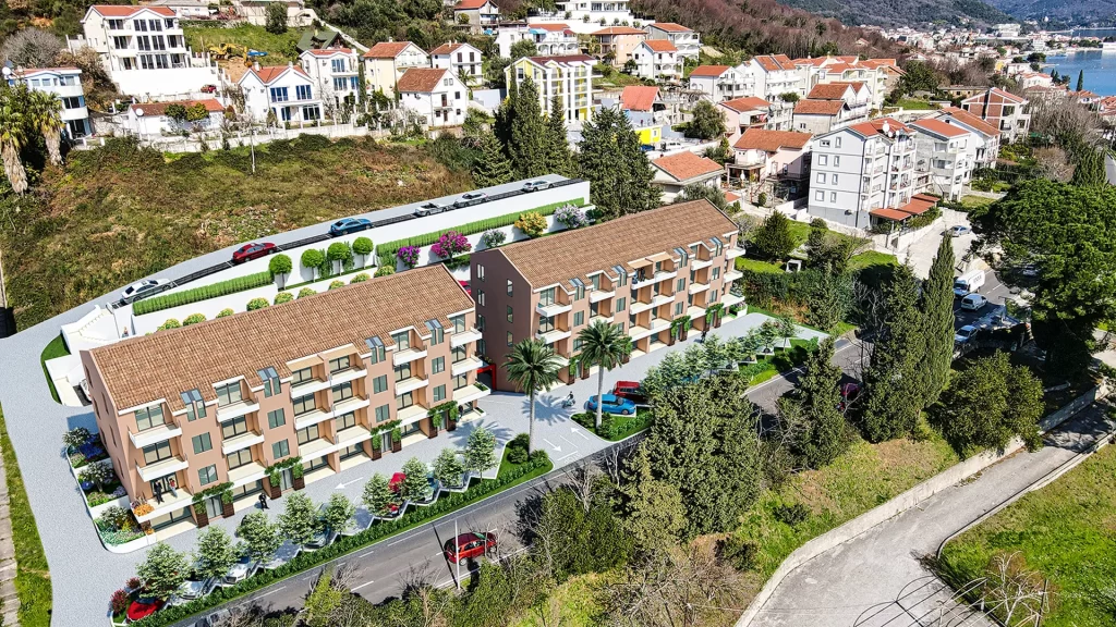 Bijela Montenegro multi-residential object. Concept project 2020